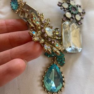 NWT Betsey Johnson Jeweled Necklace